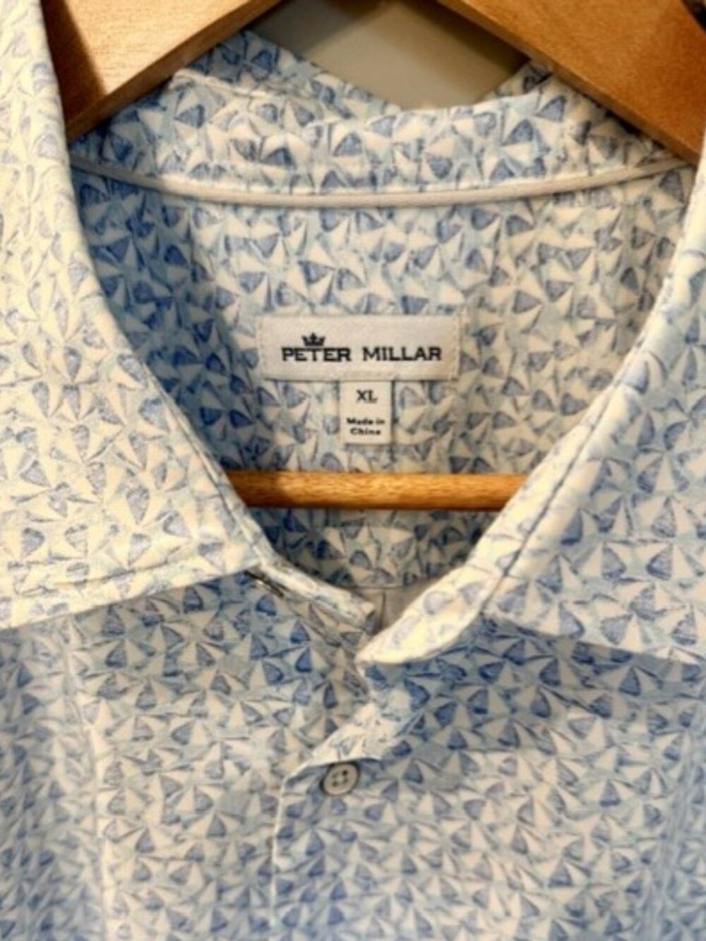 PETER MILLAR "Olivette" Men's Short Sleeve Sport/Dress Shirt - Picture 2 of 14